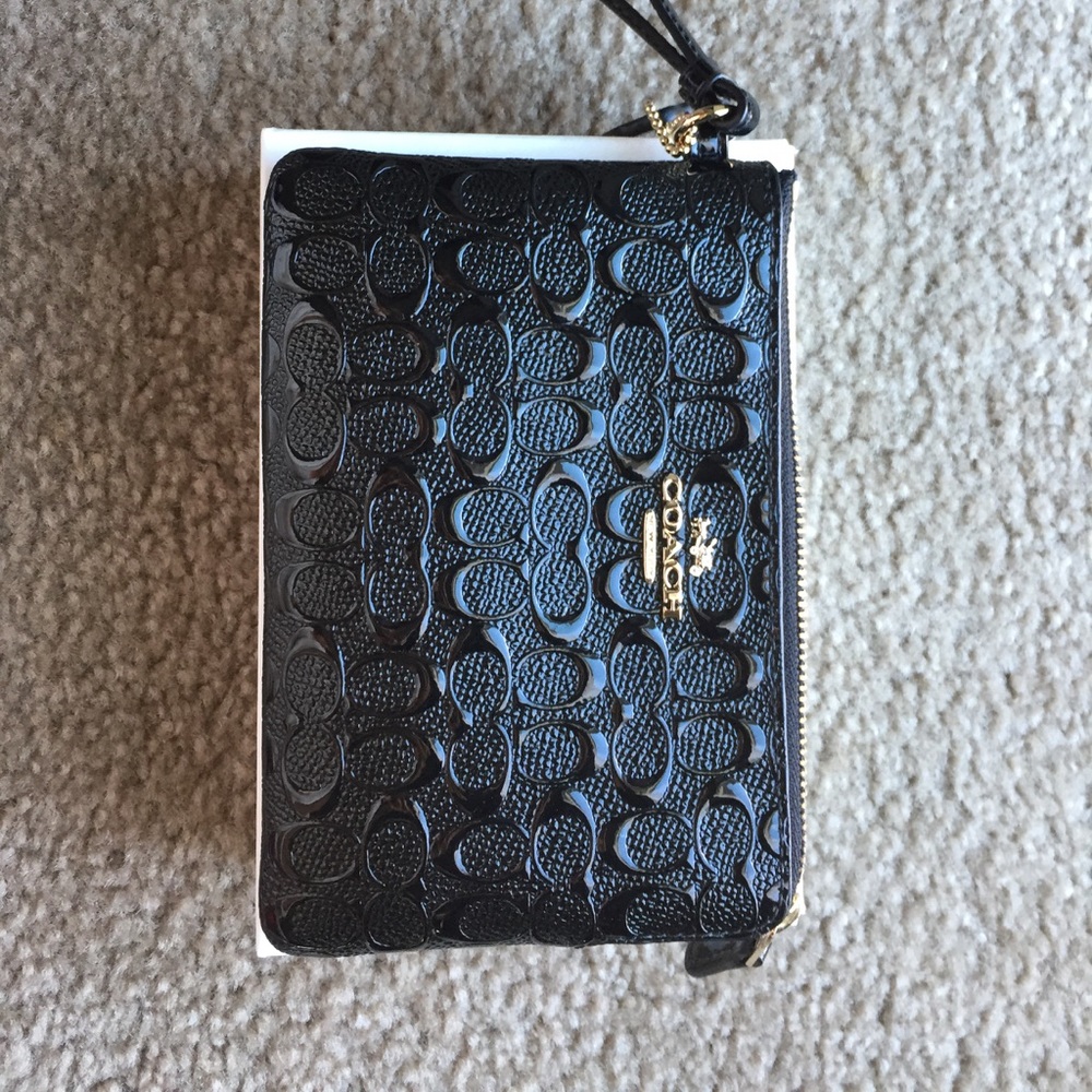 Coach small wristlet